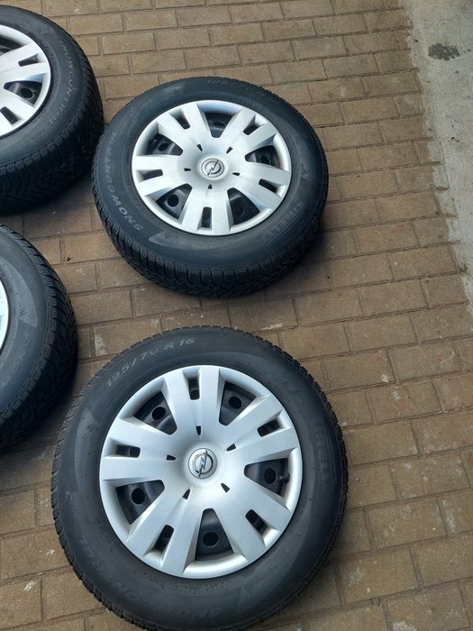 Komplet kół zimowych 5x105 Opel Mokka Pirelli 195 70 R16 94H ok.7mm ...