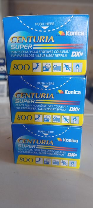 Фото плівка konica centyria super  800