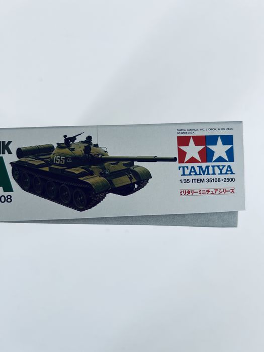 Czołg Russian T-62A model do sklejania Tamiya 35108