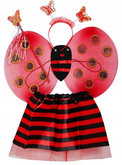 Strój Biedronka Przebranie karnawałowe kostium dziewczynka