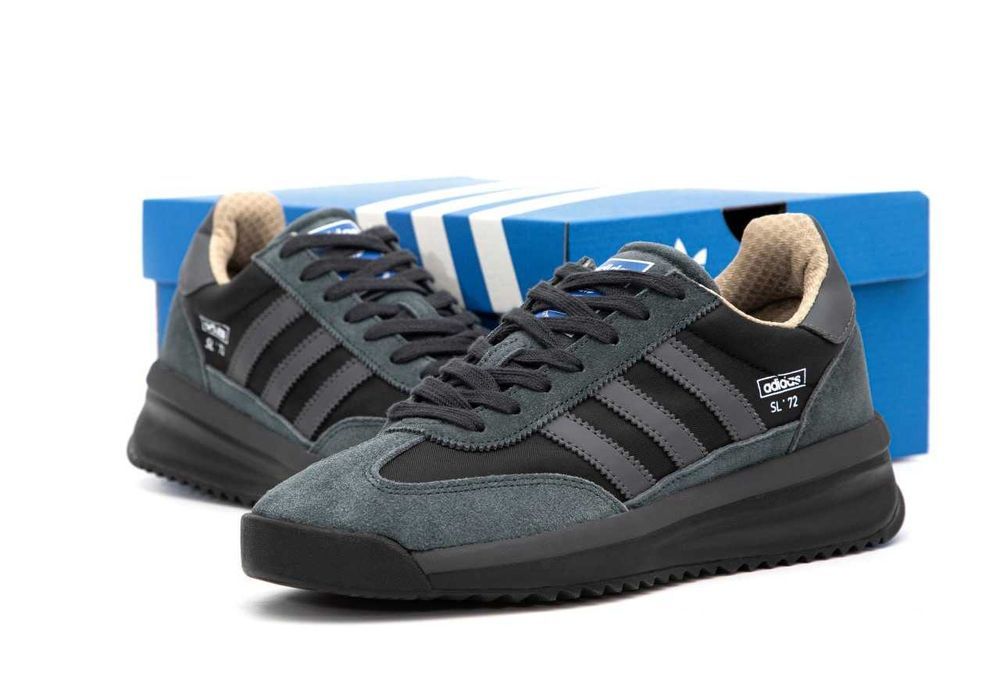 Мужские кроссовки Adidas SL 72 Grey Premium. 40-45