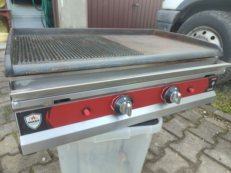 Płyta gazowa żeliwna grill Mars propan-butan 70 cm zapalnik