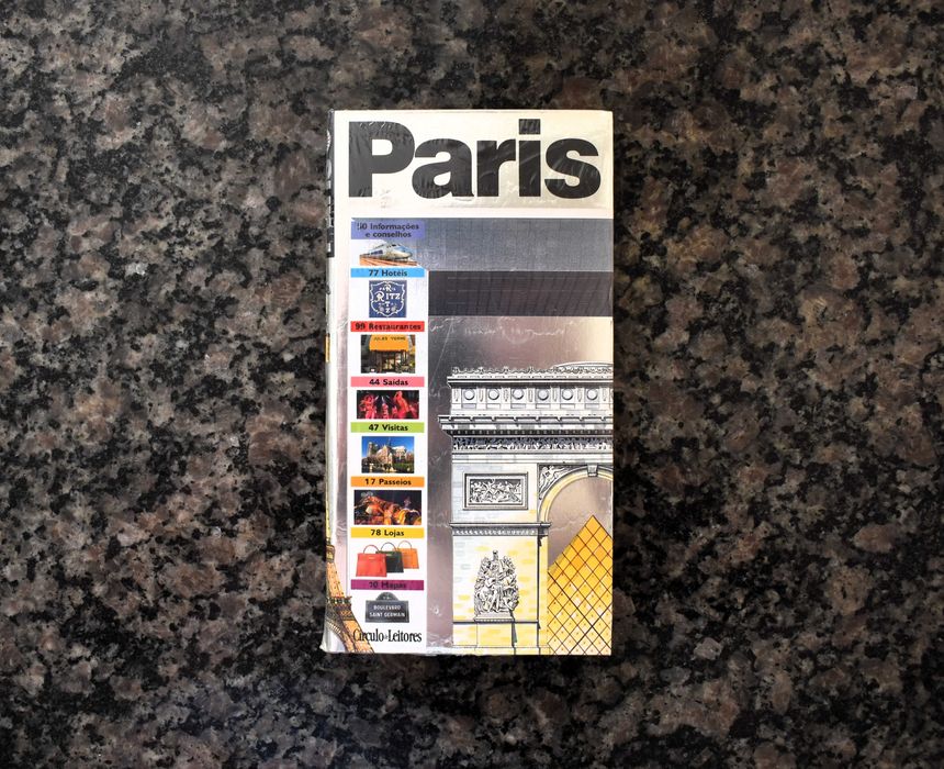 Paris Ir & Voltar - Guias Turísticos e Mapas (novo/selado)