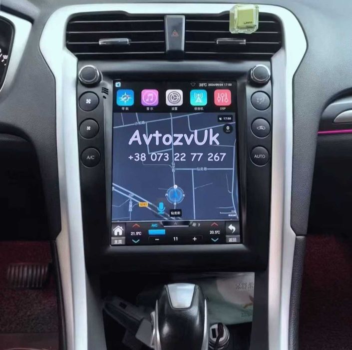 Магнитола FUSION Ford MONDEO USA Фьюжен Tesla Мондео CarPlay Android