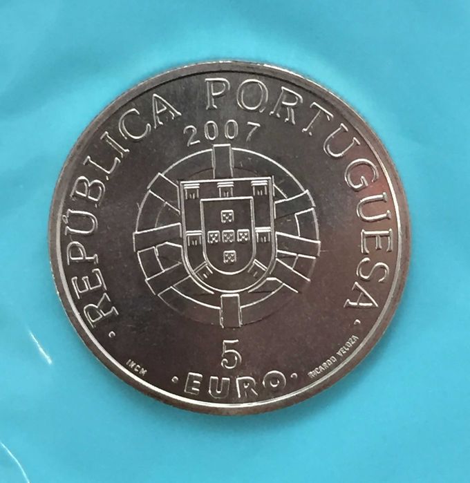 5 Euros 2007 Floresta Laurissilva da Madeira