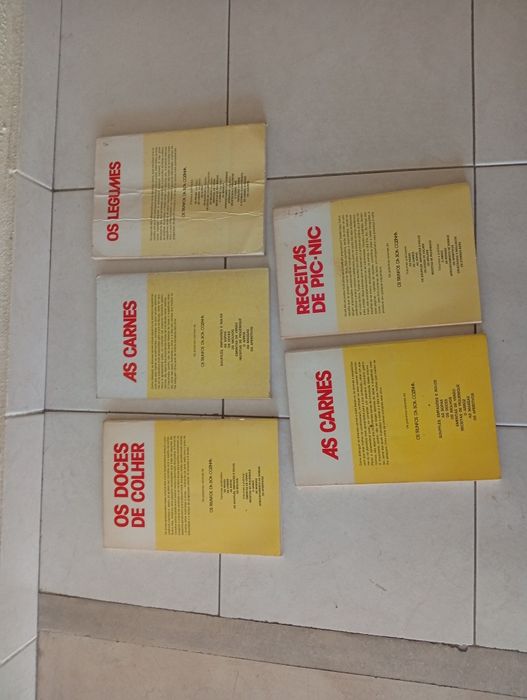 Livros "Os trunfos da boa cozinha"