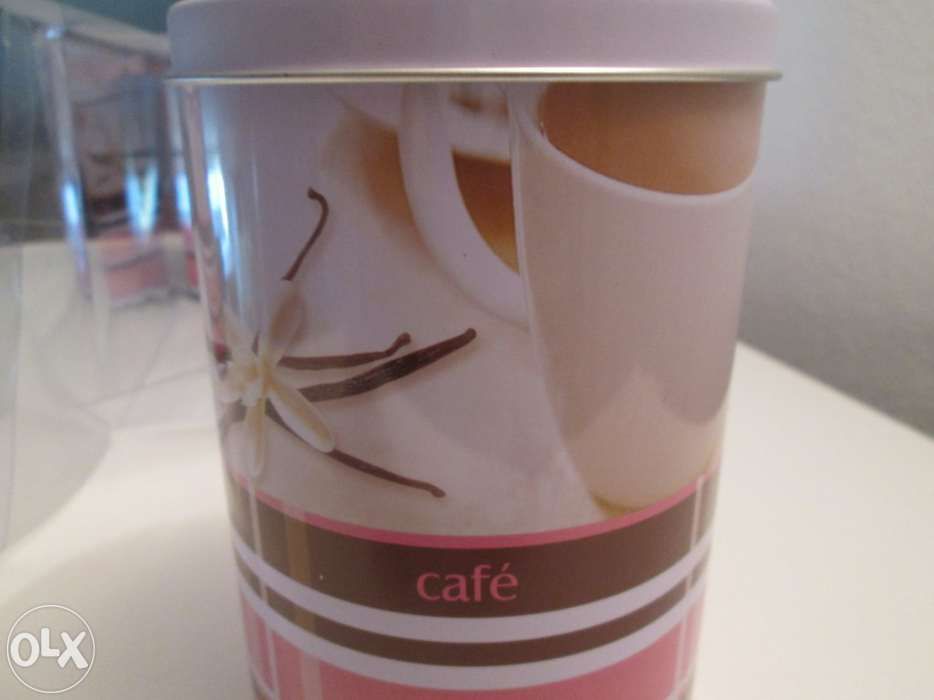 Vendo latas para café/chá/açúcar