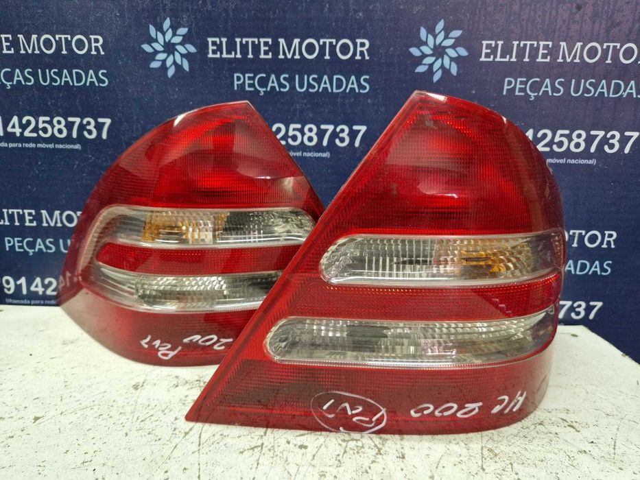 Farolins usados MERCEDES CLASS C W203 Sedan carro Fase 2 esquerdo direito