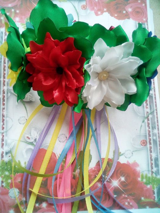 Резинка на гульку, пучок