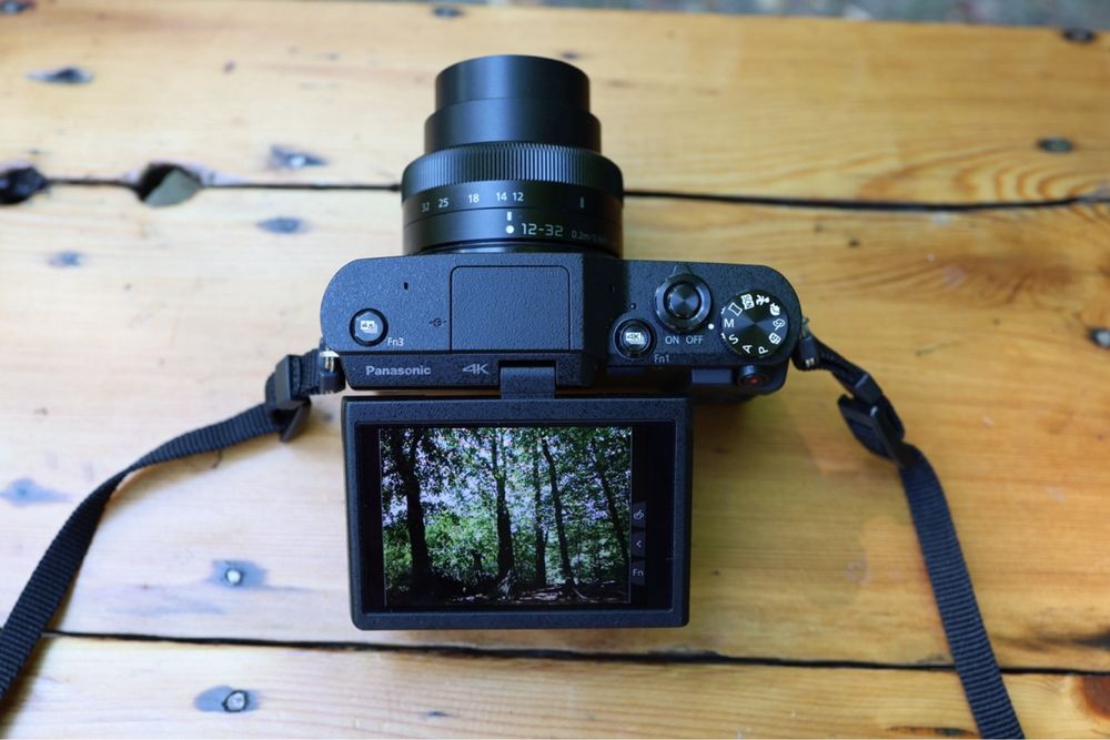 Panasonic Lumix DC-GX800 + 2 obiektywy 12–32 i 35–100 + torba