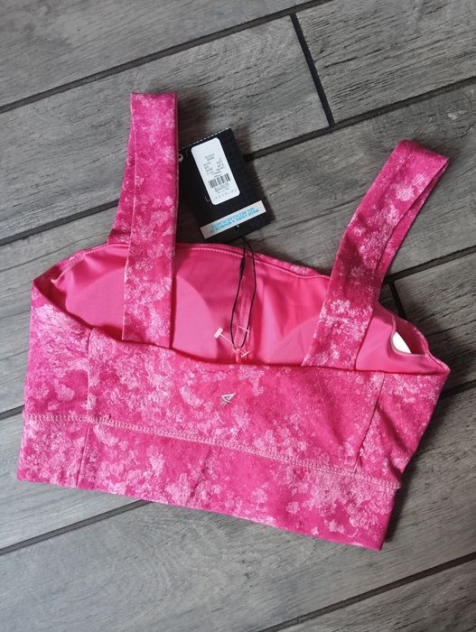Stanik sportowy, biustonosz sportowy, top, crop top sportowy, r. S