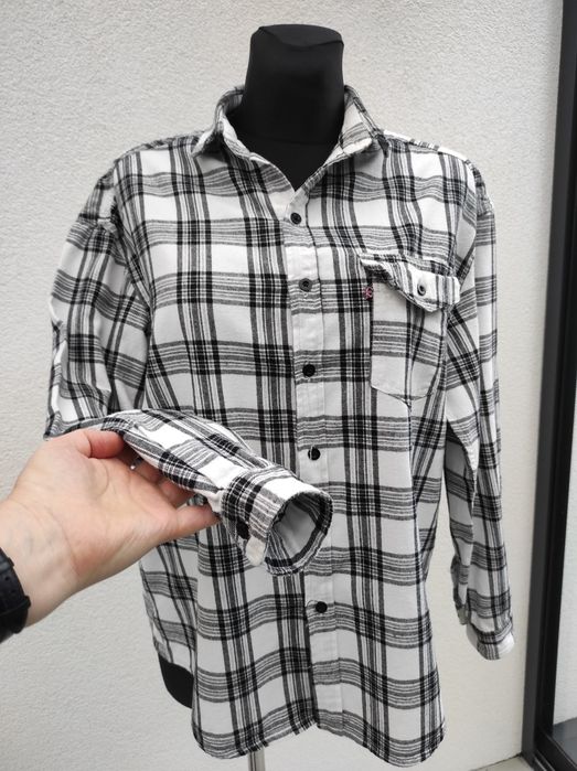 Good for nothing koszula w kratę grubsza bawełna 38 M