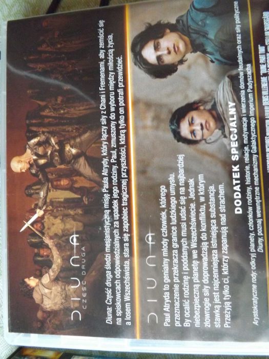 Diuna DUNE dvd film serial unikat