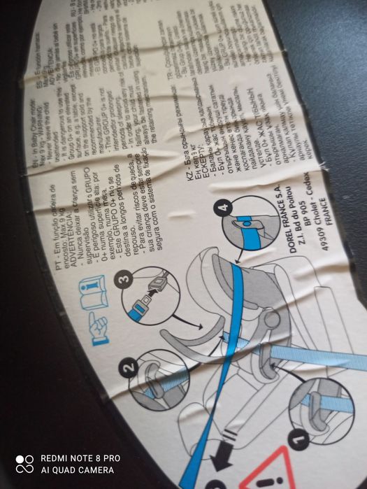 Ovo de bebe para carro