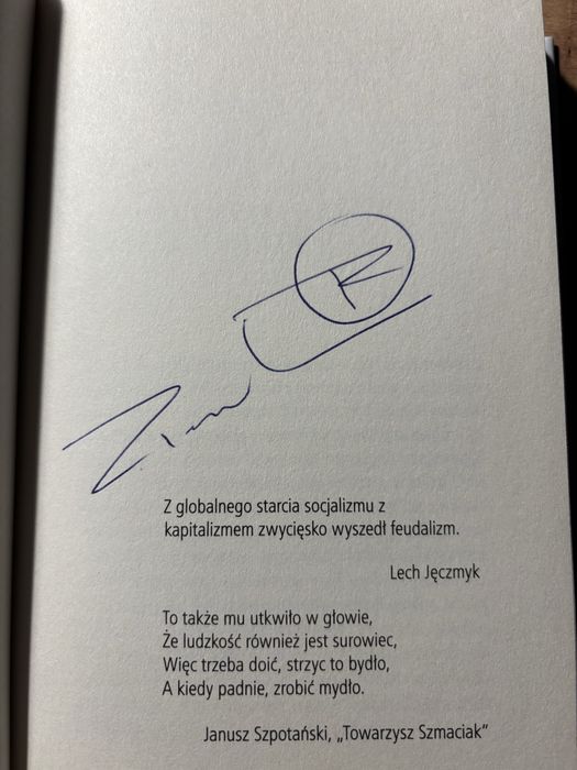 Rafał Ziemkiewicz Strollowana Rewolucja PODPIS