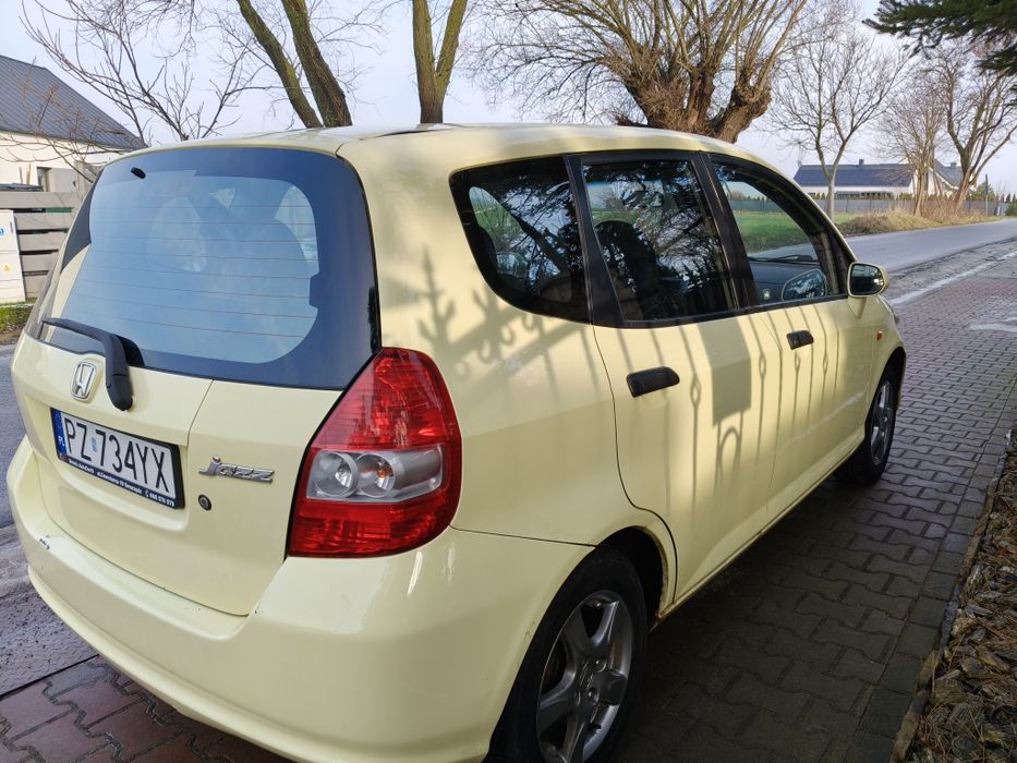 Honda Jazz bezinwestycyjna