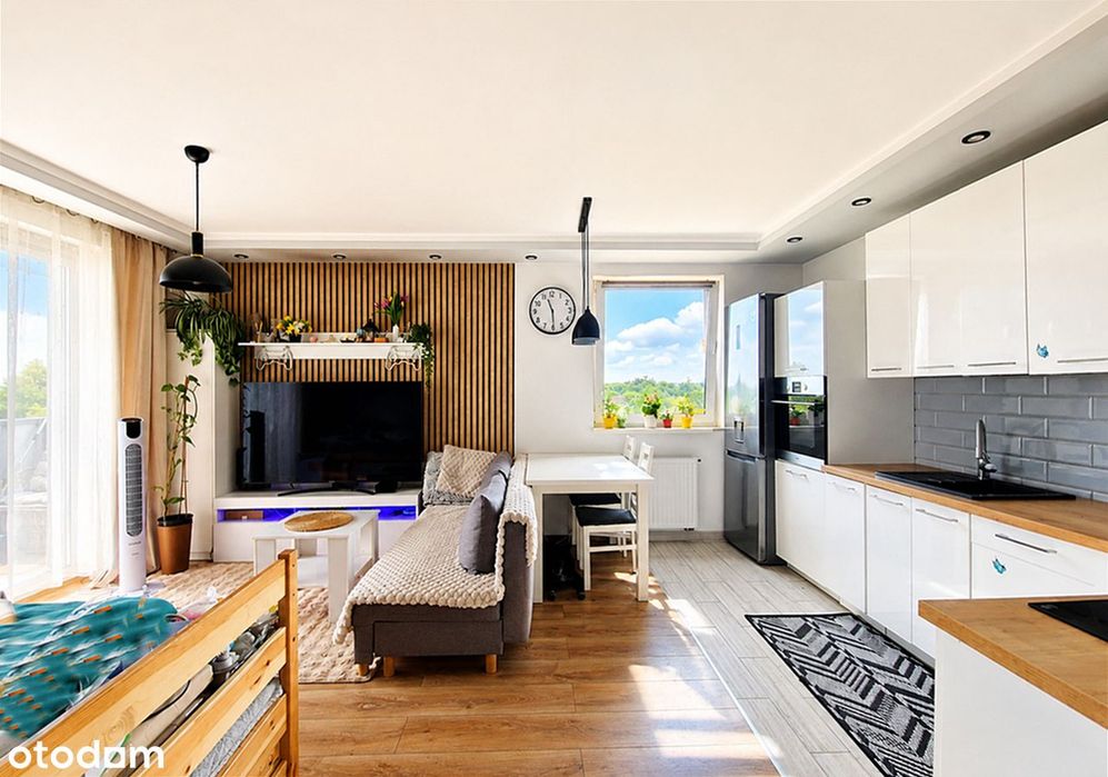 Zielona 3 pokoje 3 piętro balkon winda 60,66 m²