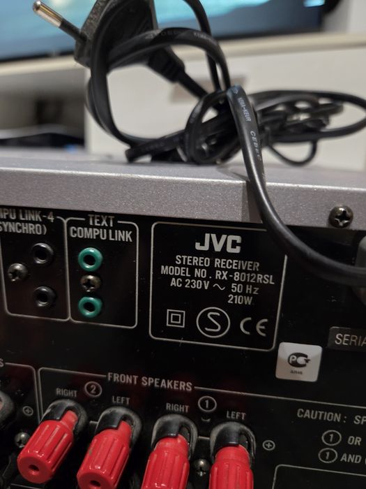 Amplituner wzmacniacz JVC Model RX-8012RSL