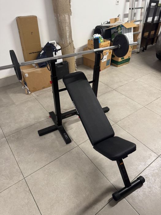 Conjunto de Musculação Completo - Excelente estado