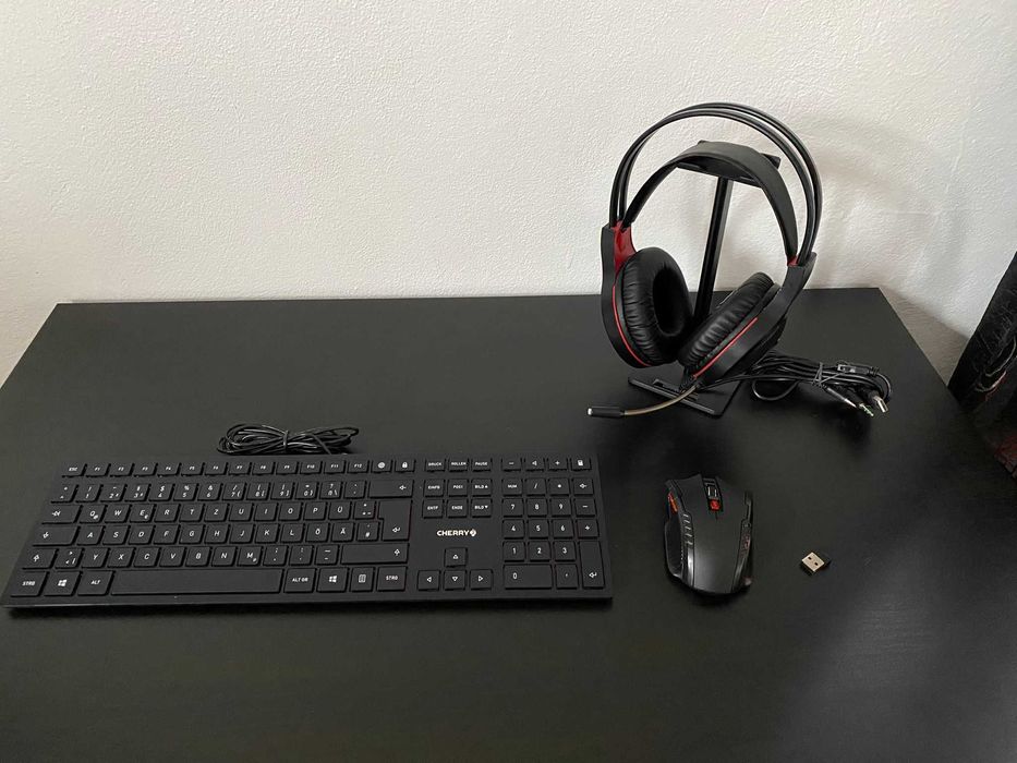Kit Periféricos Gamer (Rato, Teclado e Headset)