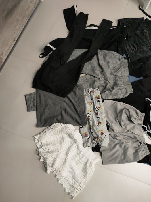 Spodnie dzinsy krotkie spodenki