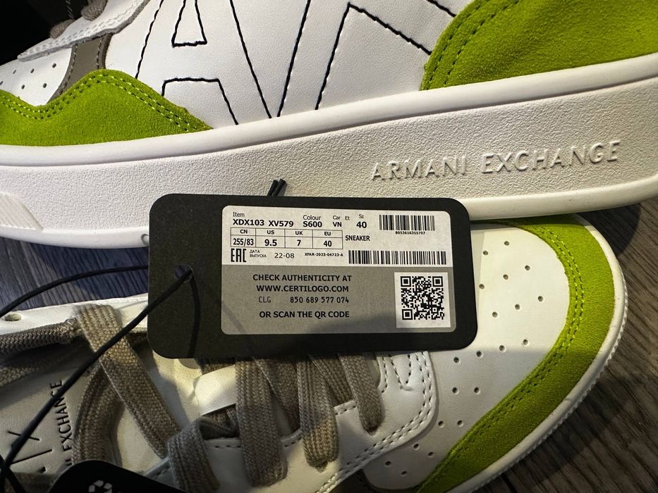 sneakersy AX Armani Exchange,r.35,40