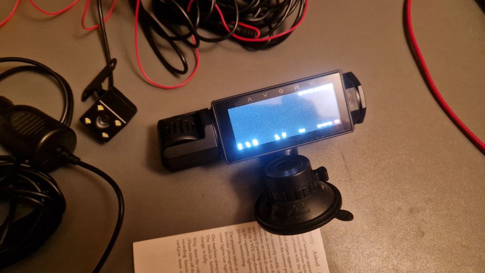 Rejestrator jazdy HD 3kamery, nowy