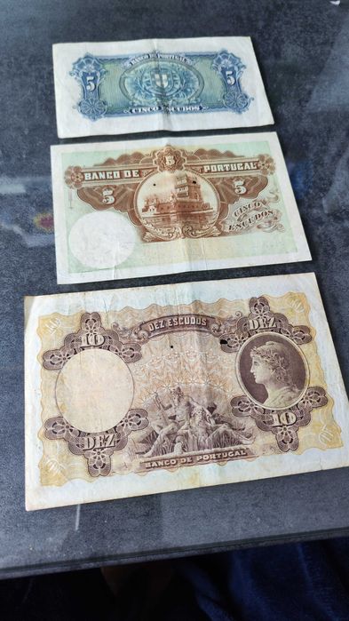 Vendo Notas Portugal