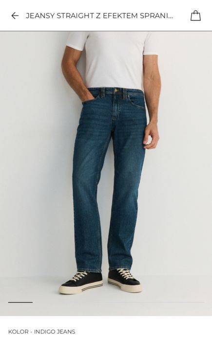 Jeansy męskie Reserved rozm.36 nowe