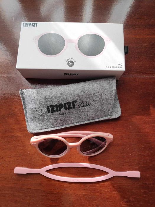 Óculos de Sol Bebé IZIPIZI – Rosa – Polarizados