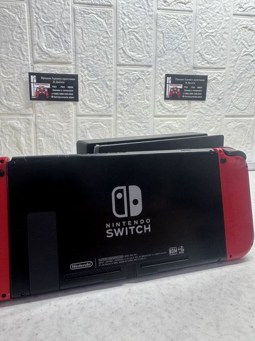 Nintendo Switch V1 25 ІГОР у комплекті. Повний комплект. Mario edition