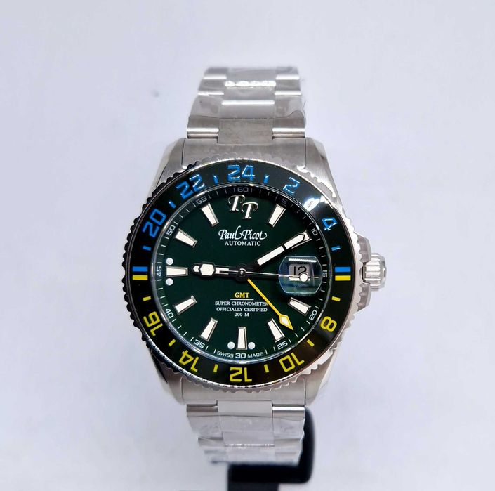 Promocja Paul PIcot Paul Mariner 5 GMT P4353SG.CV.611 COSC