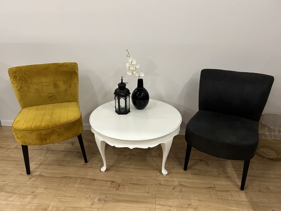 WYPRZEDAŻ  Fotel nowoczesny designerski czarny