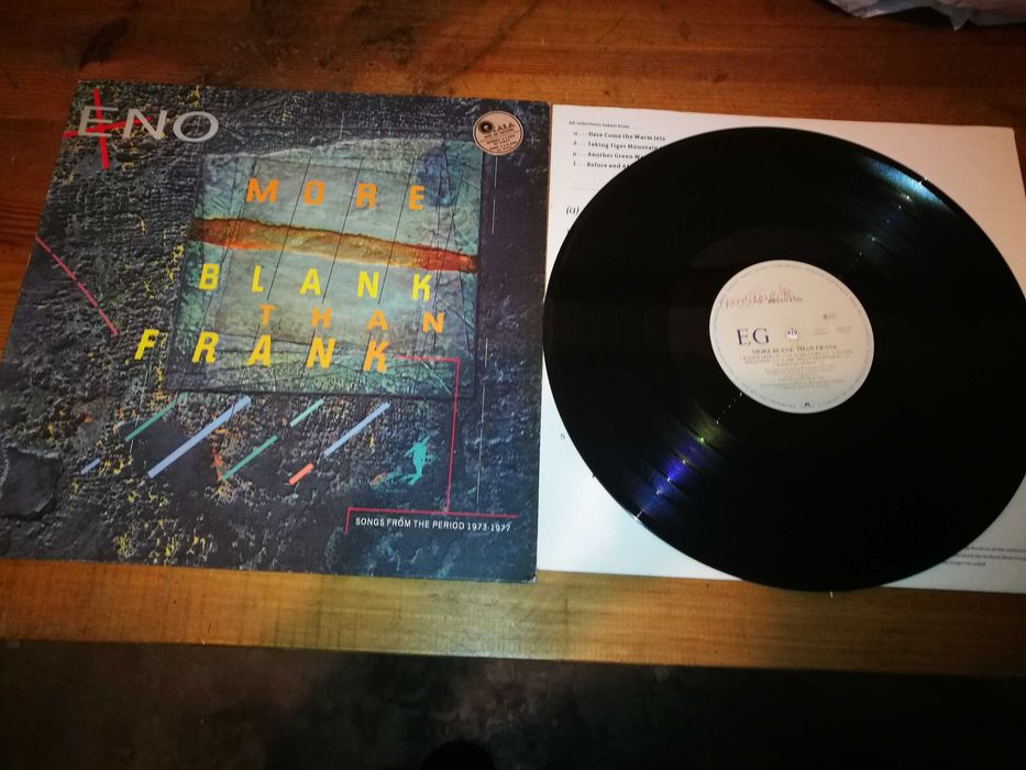BRIAN   ENO  - More Blank Than Frank LP