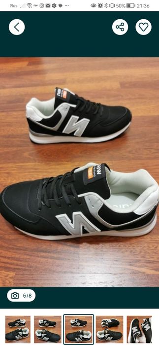Sportowe Adidasy Męskie Lekkie Wygodne Czarne