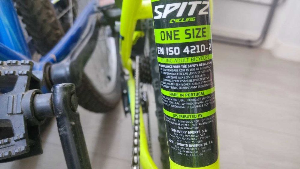 Bicicleta Junior Spitz BTT Roda 20"