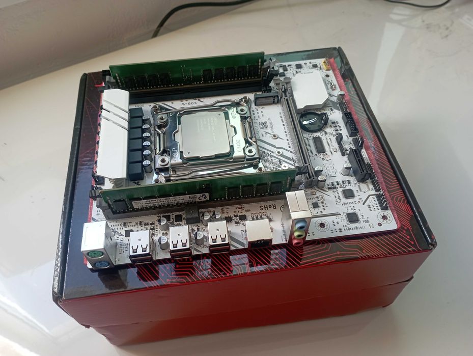 Потужний ігровий комплект мать + xeon 2695v3 + ddr4 16gb