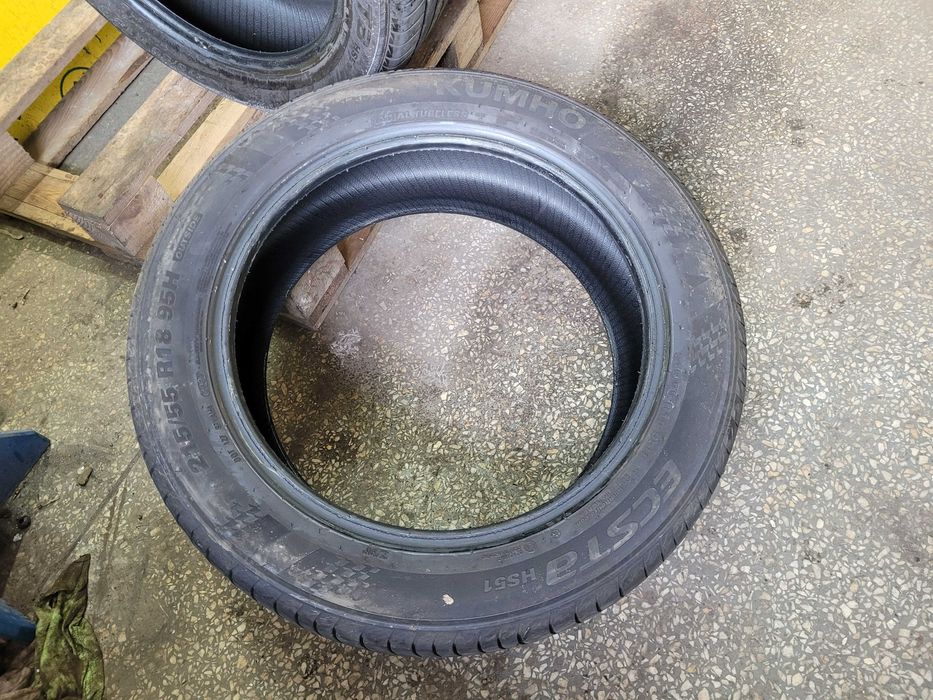 Opony Letnie 215/55R18 Kumho Ecsta HS51 4sztuki Montaż NOWE DEMO