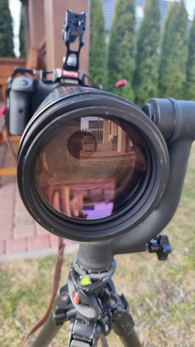 Tair 3S 300mm f4.5 KMZ (КМЗ) seria 83 TK2M x2 konwerter