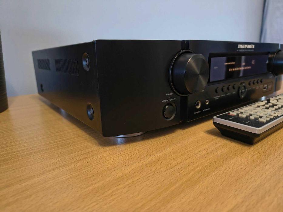 Amplituner Marantz NR1602 Stan Idealny ! HDMI ARC Optyk USB Pilot ! NET Coaxial