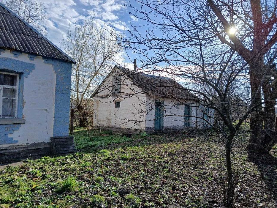 Продам старенький будинок з просторою, рівною ділянкою в с. Леонівка!