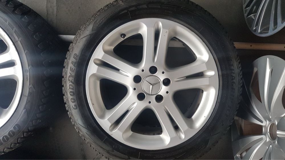 Продам оригінальні диски R17 Mercedes  5х112 + шини 235/50 17 GoodYear