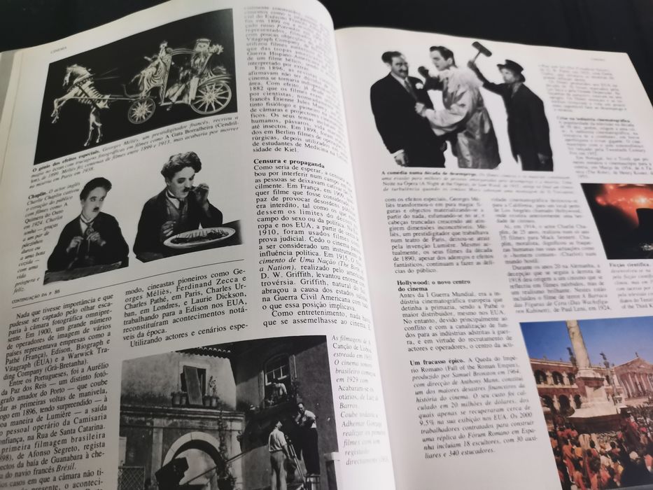 Livro "História dos grandes eventos"