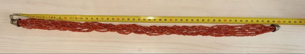 Натуральні коралові буси