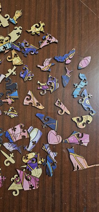 Продам деревянные пазлы