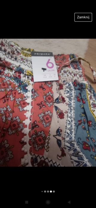 Szorty w stylu Boho Primark
