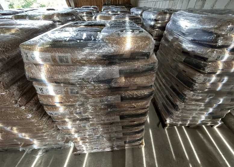 Pellet certyfikowany PREMIUM HITON, DINplus ENplus  Pochodzenie POLSKA