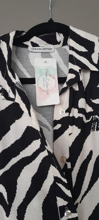 Sukienka midi zebra L-XXL  Nowa polecam
