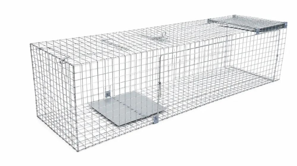 ХІТ продажу! Живоловка 120×33×37 см — надійна пастка на куниць, ласок, пацюків і котів | Надійність Зручність