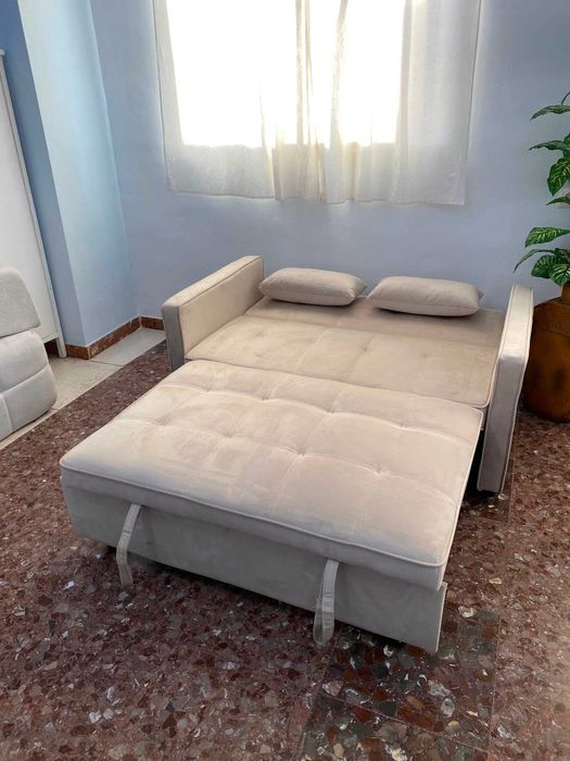 Sofá novo bege - envio grátis